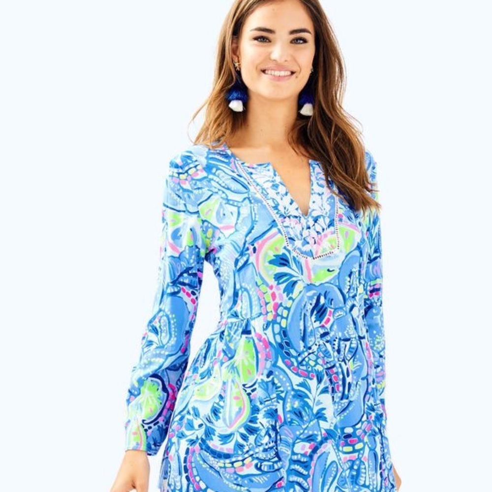 🎉SALE NWT Lilly Pulitzer Lyndsea Tunic Pinch M